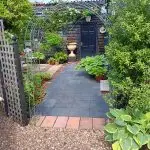 paved pathway to studio